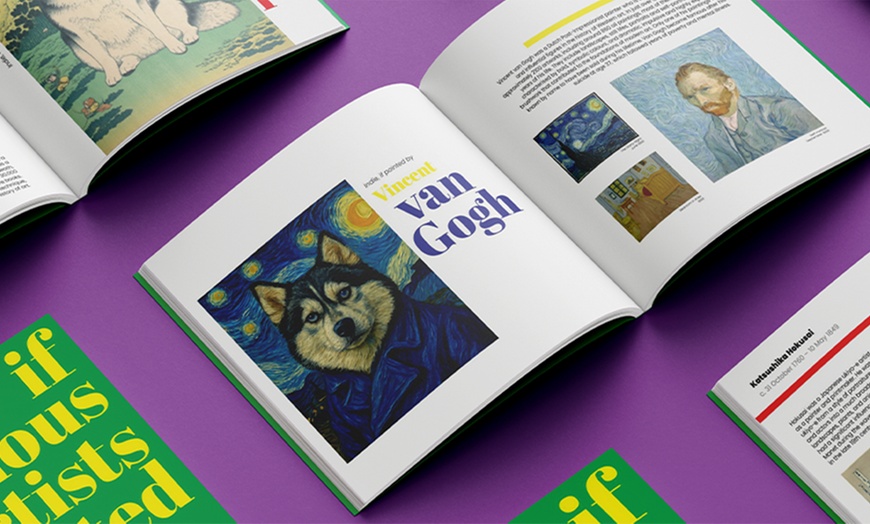 Image 8: Personalised Art Books for You or Your Pets - Softcover or Hardcover