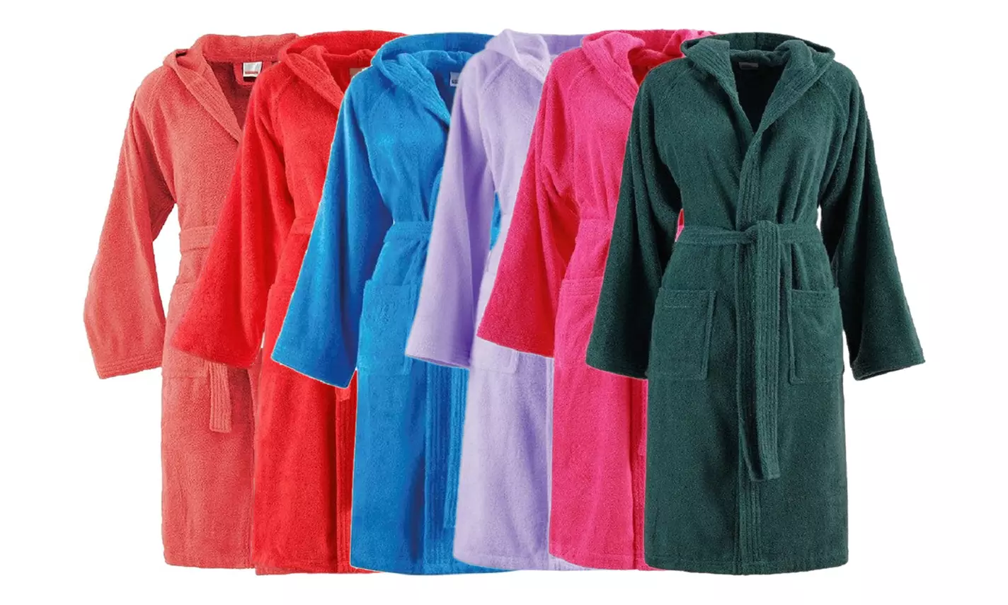 Accappatoio Bassetti Unisex 360 gr 100% Cotone Pop Color