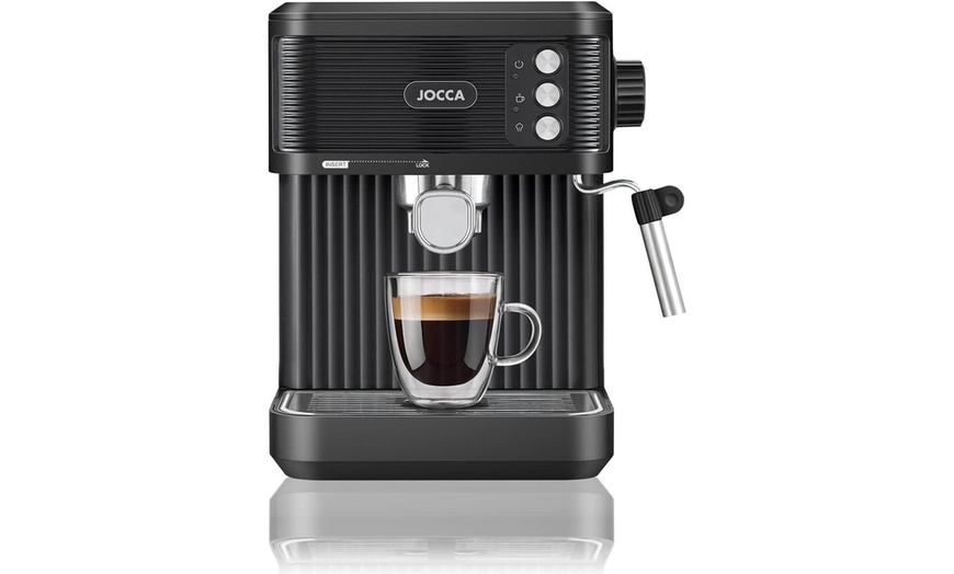 Image 4: Cafetera automática con bomba de alta presión y espumador, de Jocca