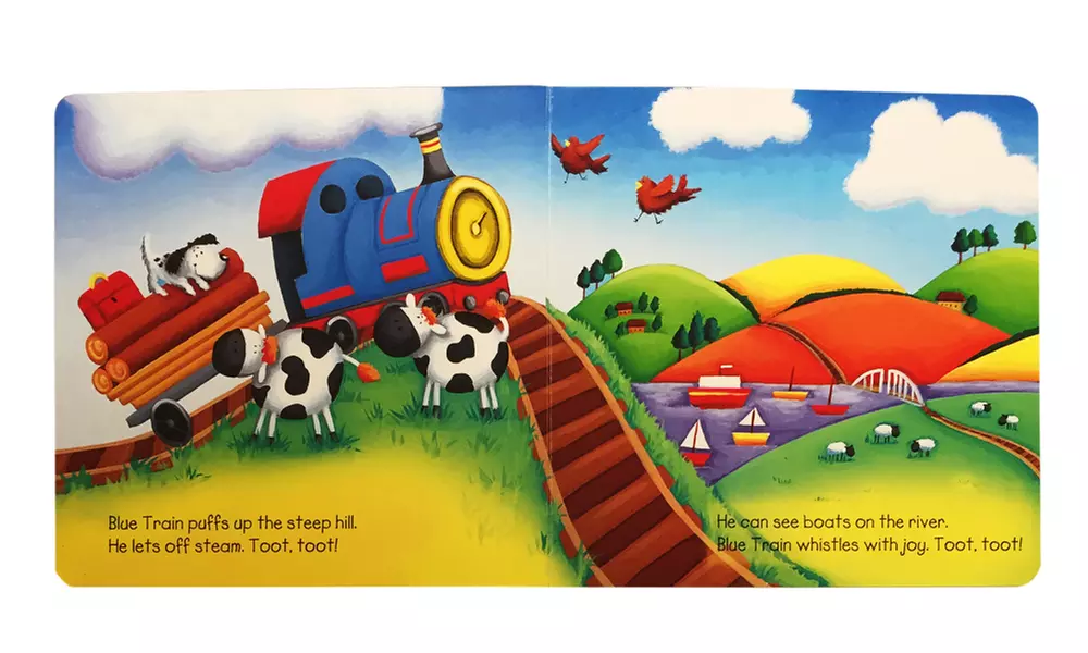 The Little Blue Train - Second Medium