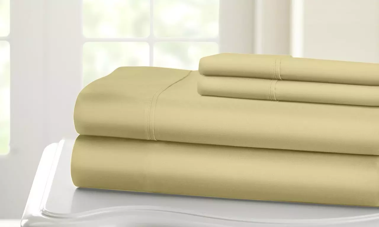 1200 Thread Count Bed Sheet Set; Great Gift for Yourself or Friends