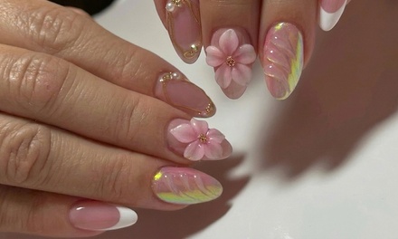 Pedicure with gel polish - Claudia Azcuy