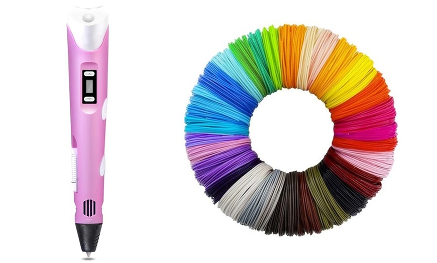 Image 13: Stylo 3D avec écran LED et/ou filament