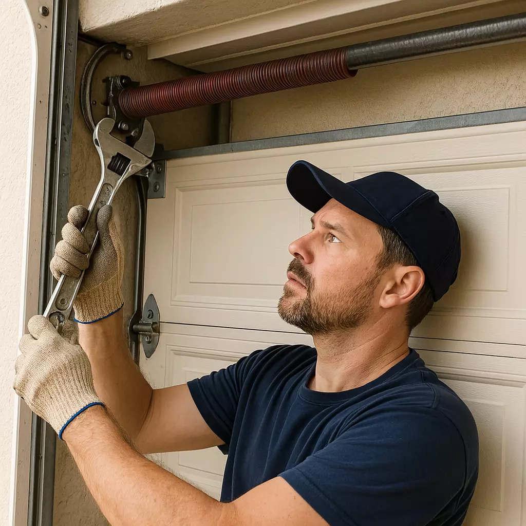 Garage Door Tune Up & Safety Inspection w/ Optional Roller Replacement 