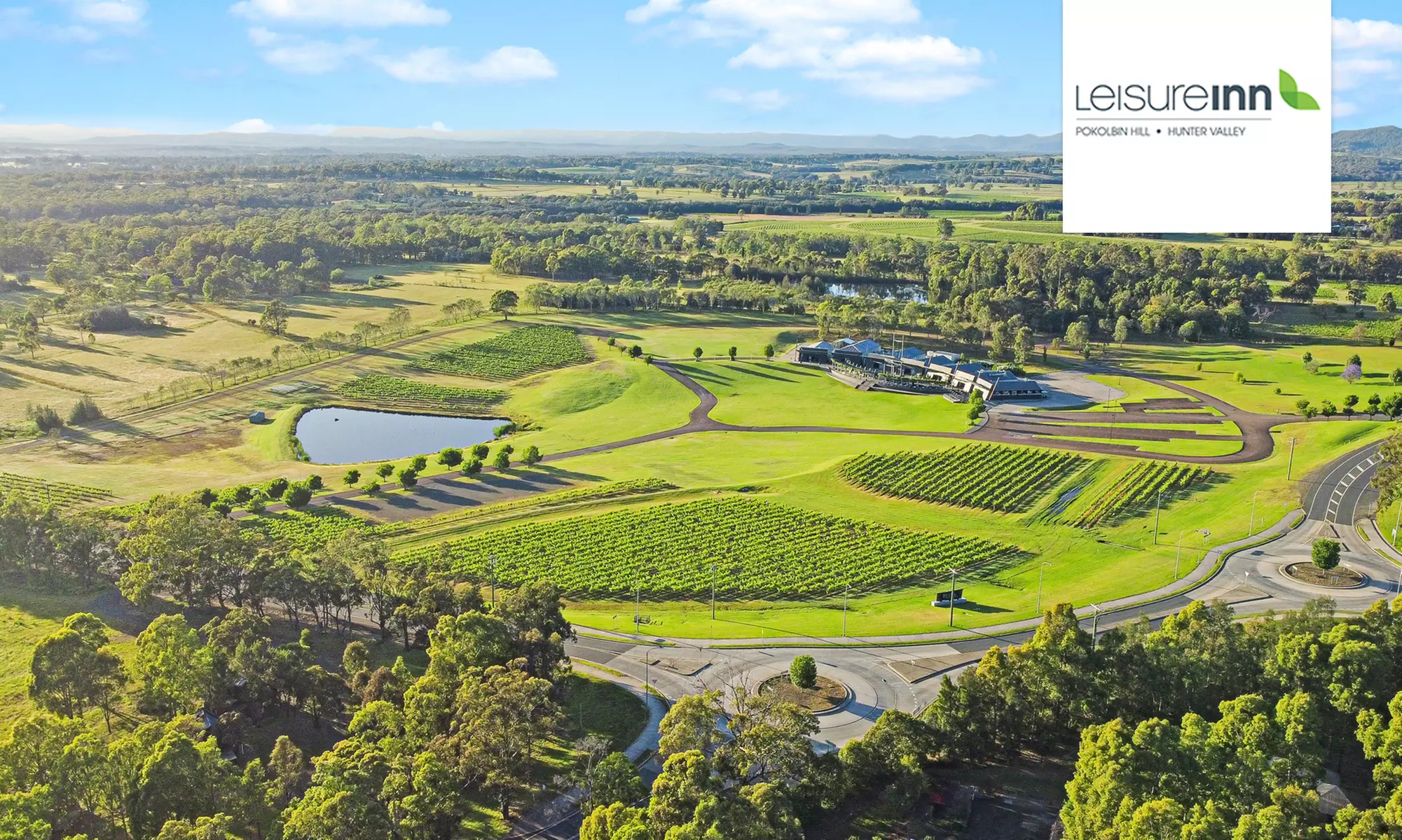 Hunter Valley: Studio, One, or Two-Bedroom Apartment for Two or Four with Wine and More at Leisure Inn Pokolbin Hill - Primary Image