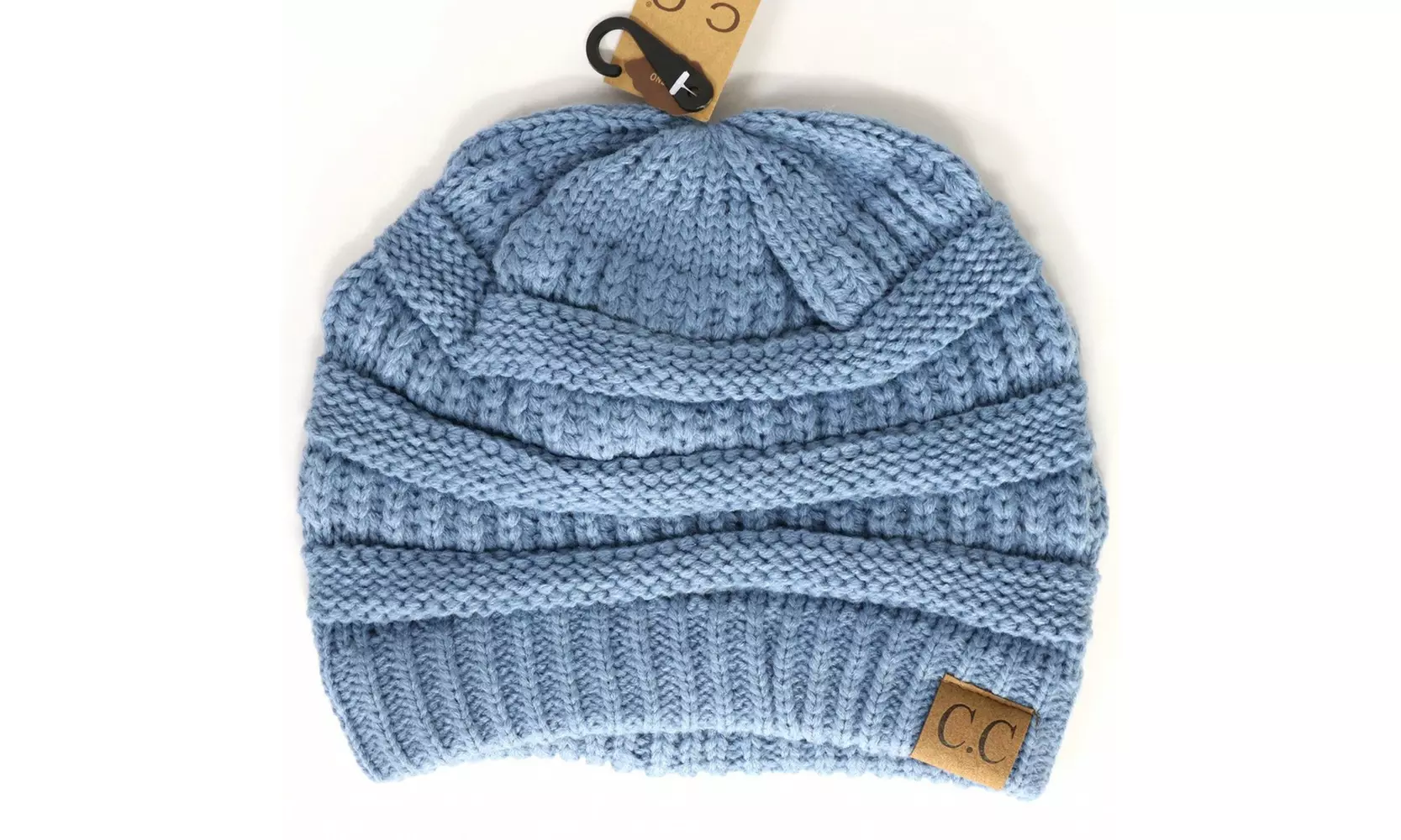 Cheveux Corp. Women's Solid Classic CC Beanie