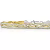 2tone 18k Yellow Gold/Silver