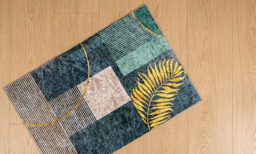 Image 20: Tappeto passatoia da cucina in velluto