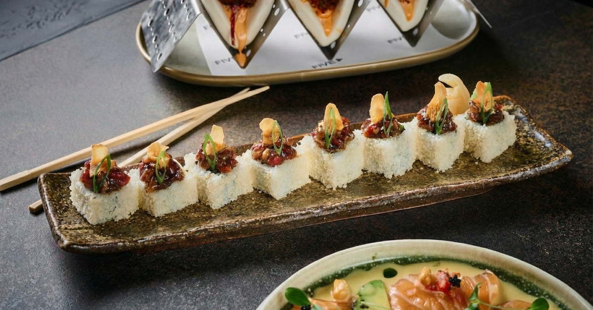 5* All-you-can-eat Sushi With Bottomless Soft Beverages 5* All-you-can-eat Sushi With Bottomless Soft Beverages