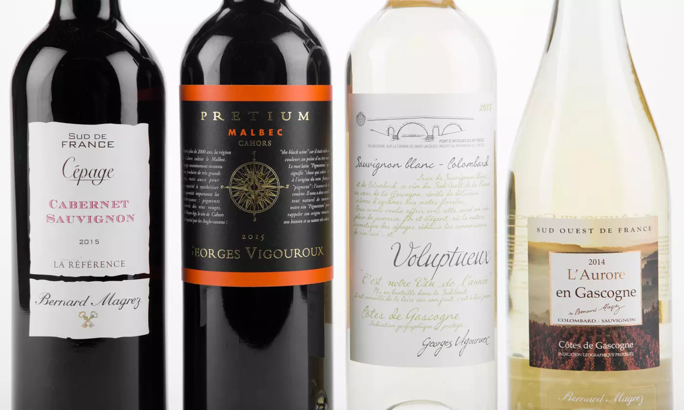 $59 for Four Bottles of French Wine with Shipping and Corkscrew Included from Wine Insiders ($149.90 Value) - Second Medium
