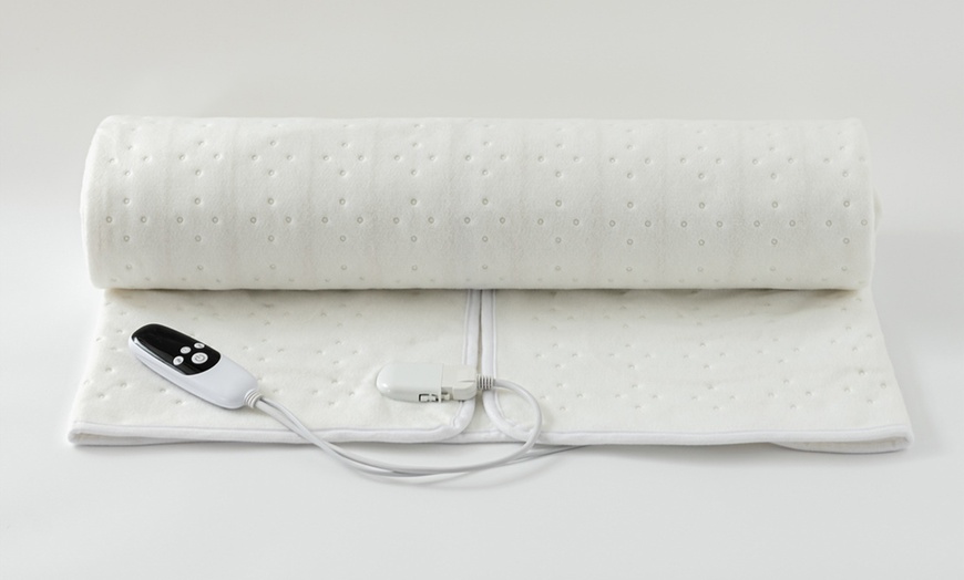 Image 12: Kono Electric Blankets Skin-Friendly Heated Blanket 