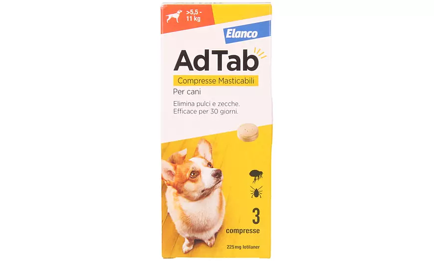 Image 3: Antiparassitario AdTab compresse masticabili per cani e gatti