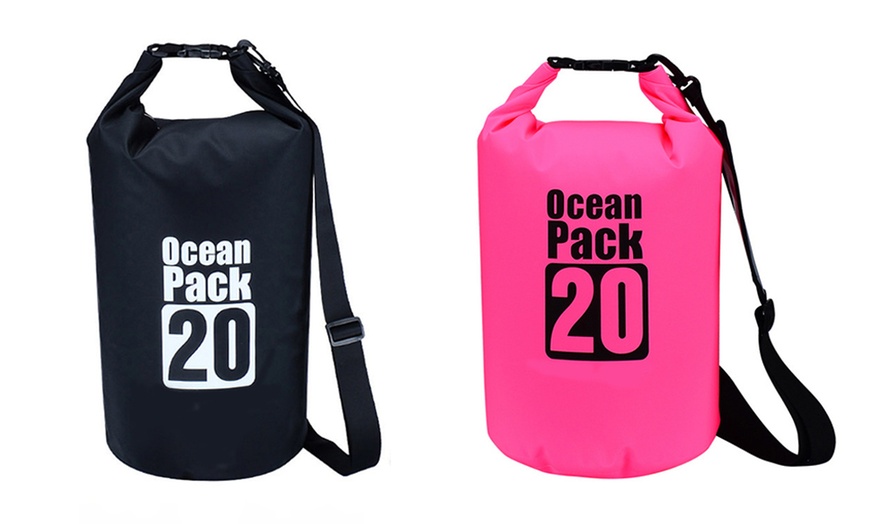 Image 45: One or Two Waterproof Floating Duffel Dry Bags