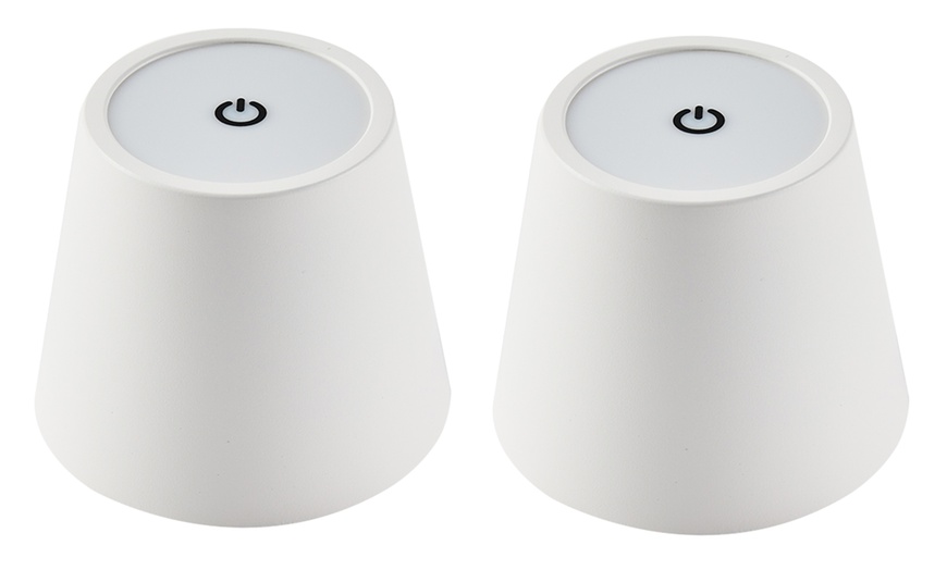 Image 38: One or Two Cordless LED Bottle Stopper Lamps with 3 Light Modes