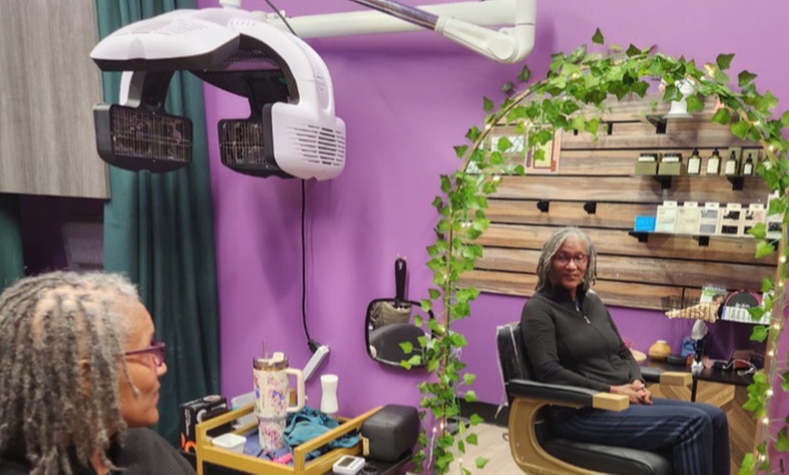 Image 7: Experience  Full Scalp Care Experience at Serenity Locs & Curls