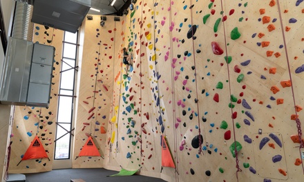 Indoor Rock Climbing Day Pass with Gear Rental for 1 Person - Sessions Climbing + Fitness - El Paso