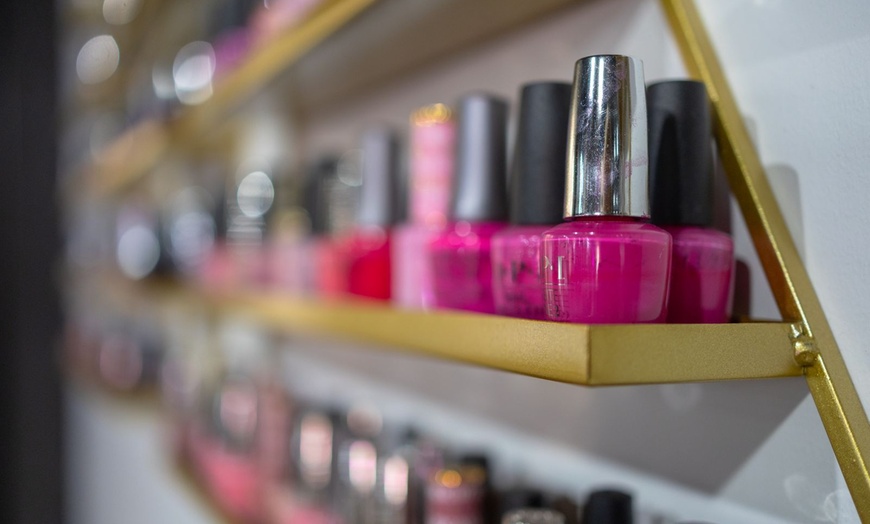 Image 5: Gel or Classic Manicure and Pedicure with Nail Shaping and Massage 