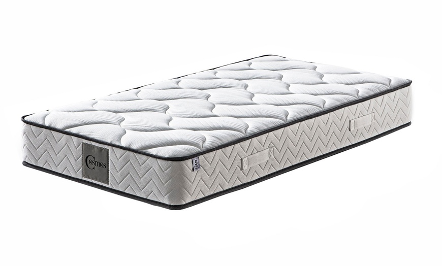 Image 6: Lit fixe "Triomphe" en similicuir, matelas "Cosmos" en option