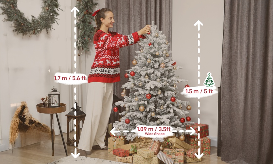 Image 17: HOMCOM Artificial Christmas Tree Collection