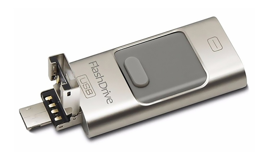 Image 12: 3-in-1 Lightning USB Flash Drive