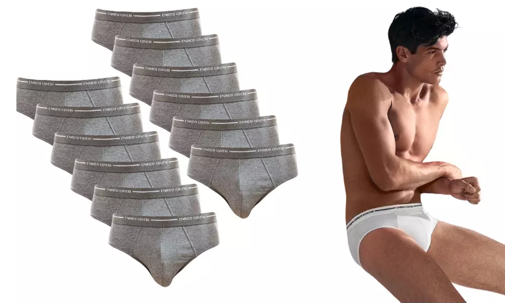 6, 12 o 18 slip da uomo Enrico Coveri