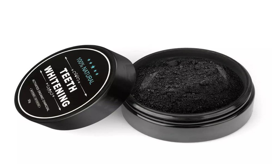 Image 2: 2 Pack 100% Organic Coconut Activated Charcoal Natural Teeth Whitening