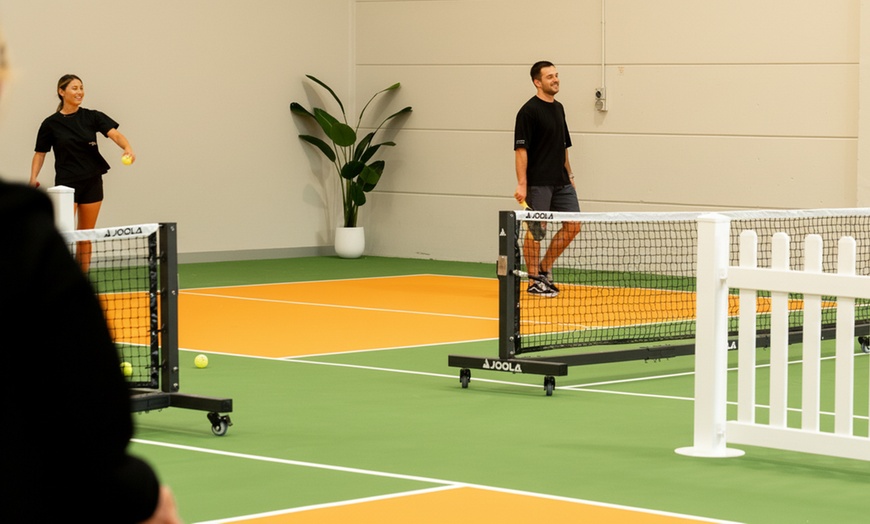Image 2: 1.5HR Intro to Pickleball for 1-8 people + Paddle and Ball Hire