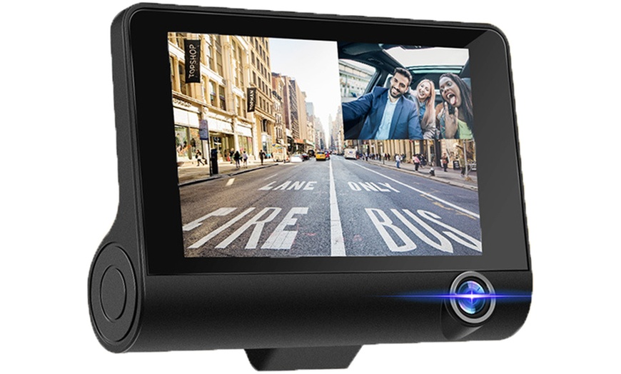 Image 2: Triple Vision Dash Cam