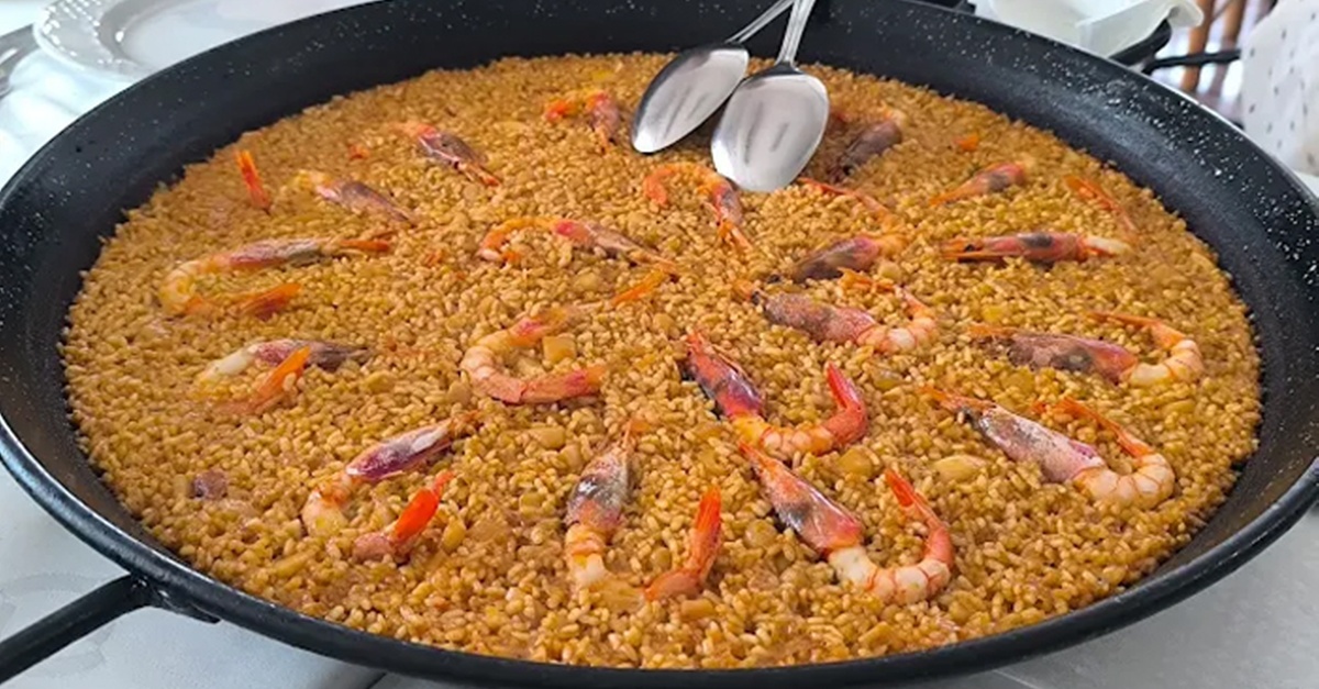 Paella para 2 o 4 personas en Valencia con opción de paseo en barca