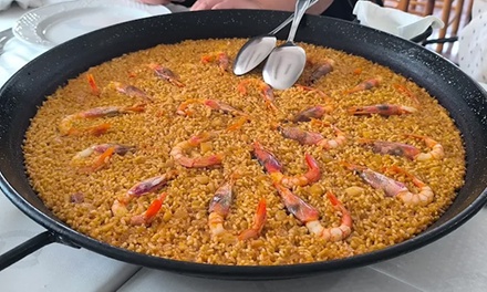 Arroz para 2 a elegir entre paella, arroz a banda o marisco - Mirador Casa Angel