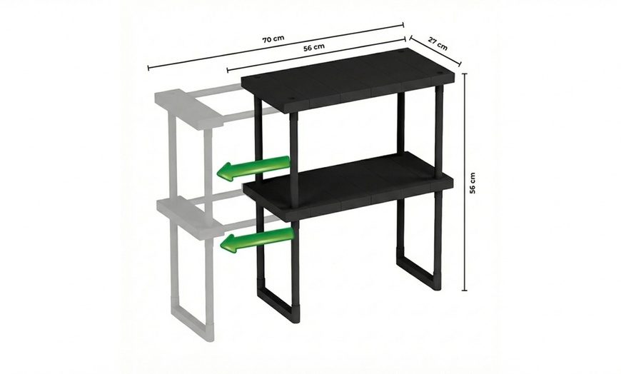 Image 7: Mobiletto organizer da cucina per sotto lavello
