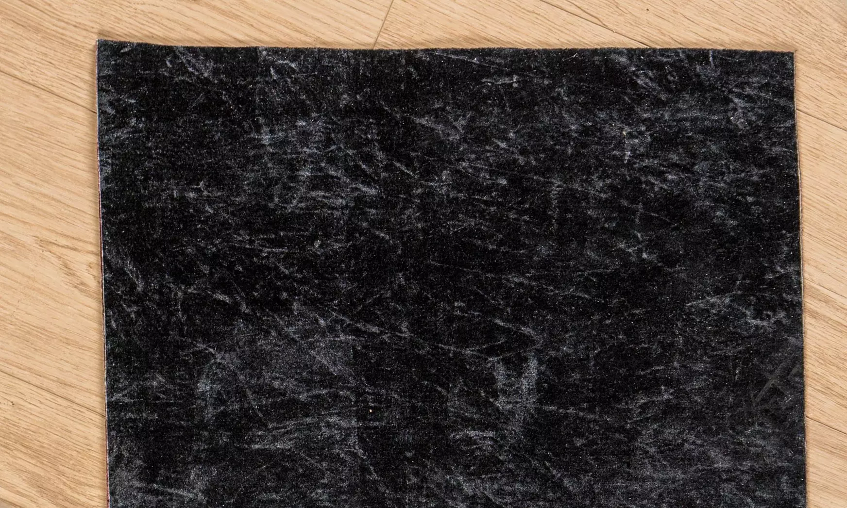 Tapis de cuisine en polyester effet velours