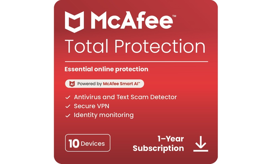 Image 5: Logiciel McAfee Total Protection 2025 pour 1, 3, 5 ou 10 appareils