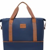 Image 9: Lot valise et sac de voyage marron bleu marine