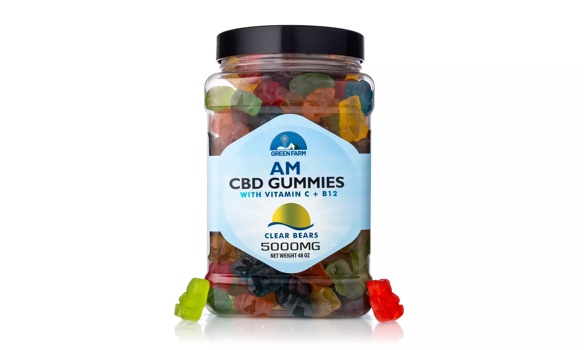 Green Farm Tasty Gummies for Sleep and Anxiety from Green Farm (500MG-5000MG)