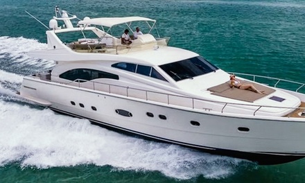 Two Hour 48ft Yacht Charter - Miami Yacht Adventures