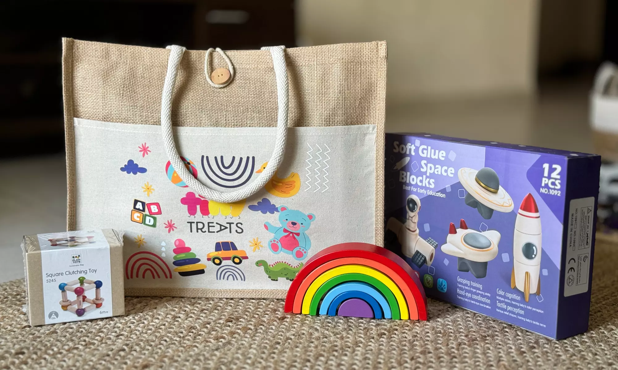 Eco-Friendly Toy Subscription for Kids upto 12 Months Toy Rental