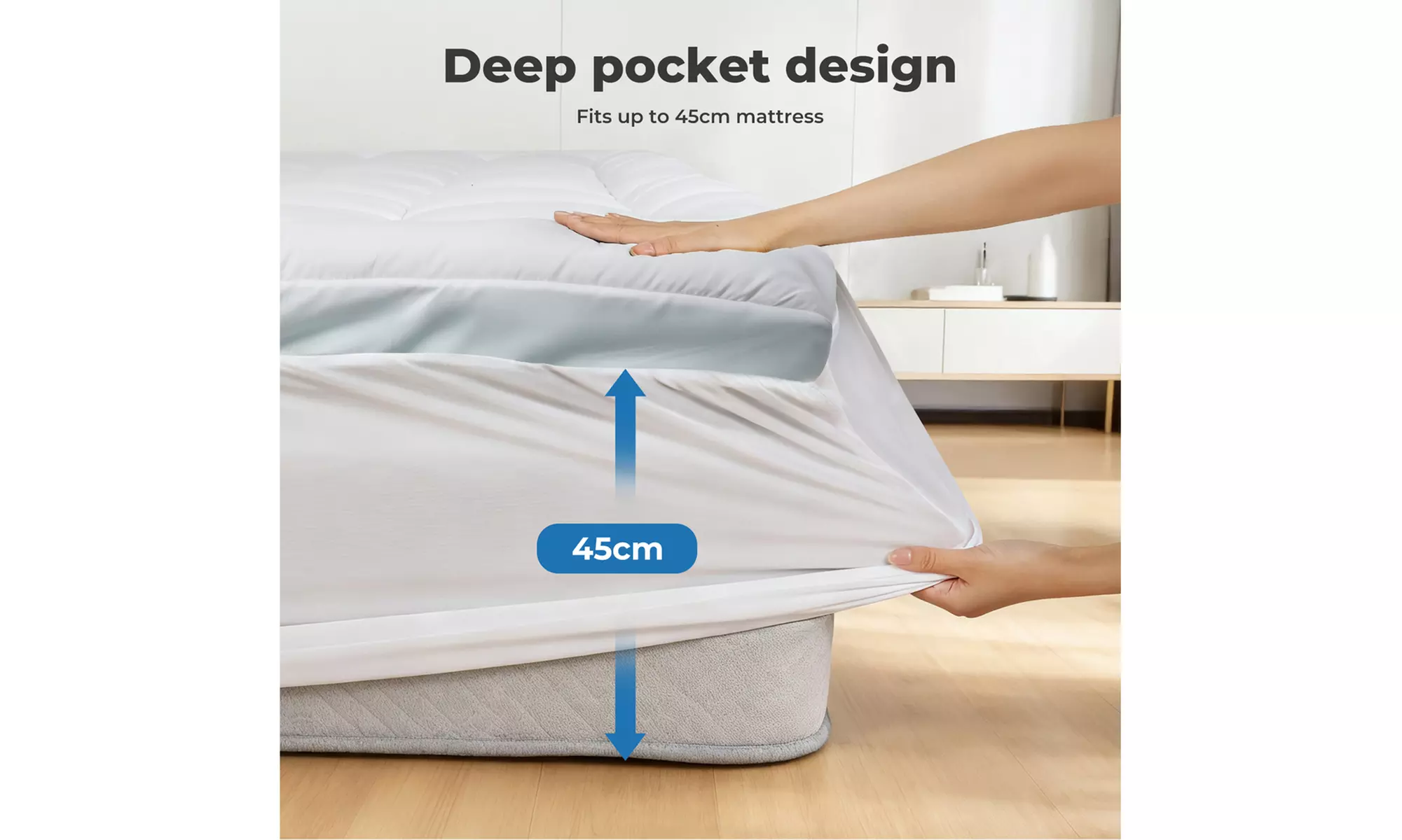 Lavio Memory Foam Mattress Topper Collection