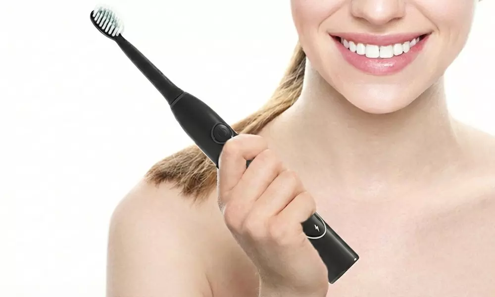 Sonic Electric Toothbrush with 8 Replacement Brush Heads