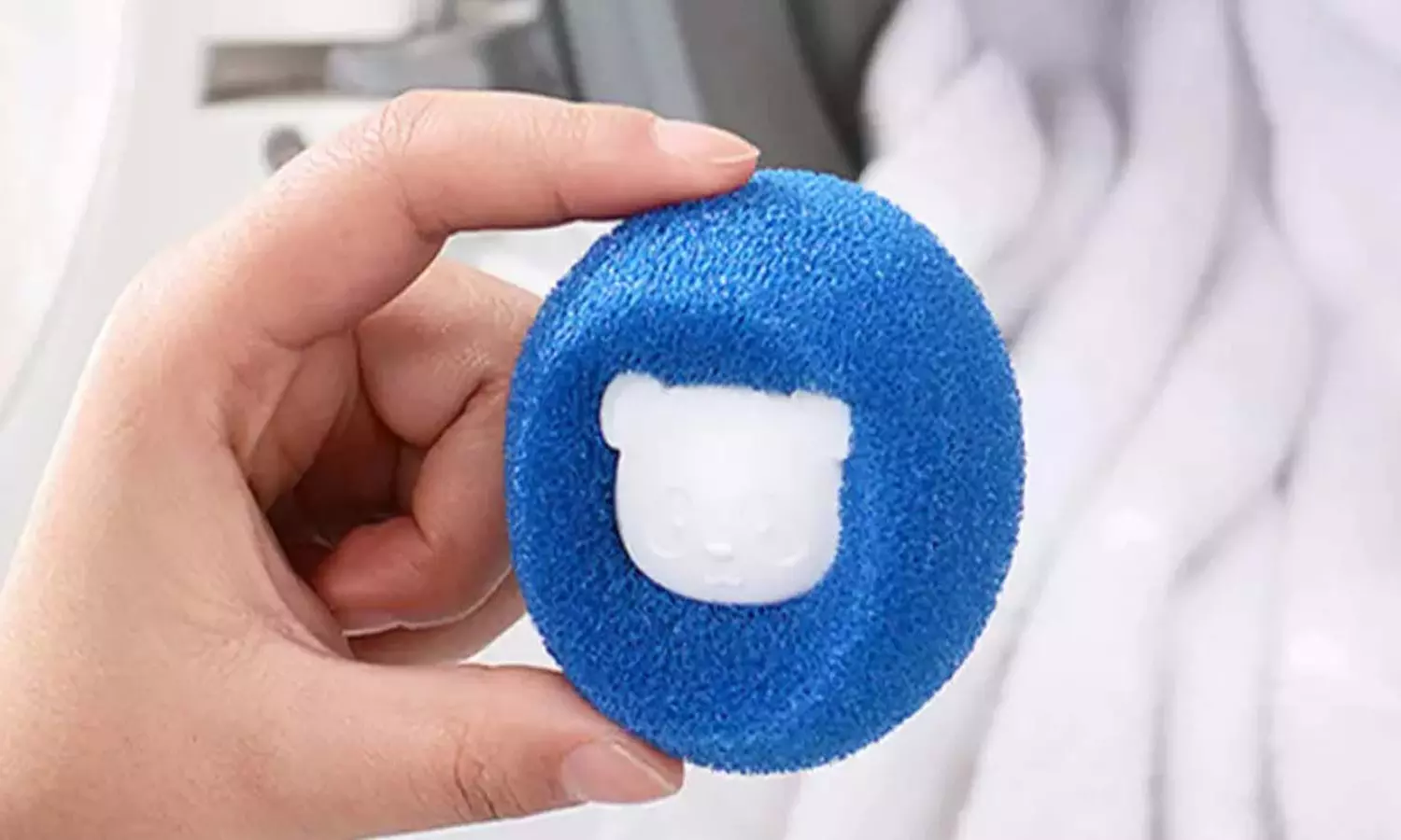 3x oder 6x wiederverwendbarer Tierhaar-Wäscheball