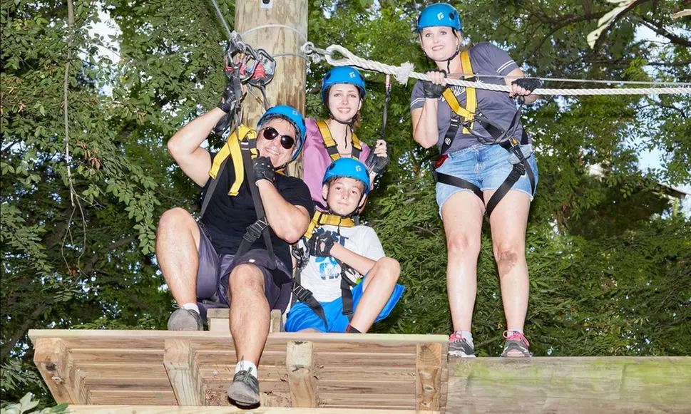 Up to 42% Off Aerial Adventure Park Experience: Trinity Forest