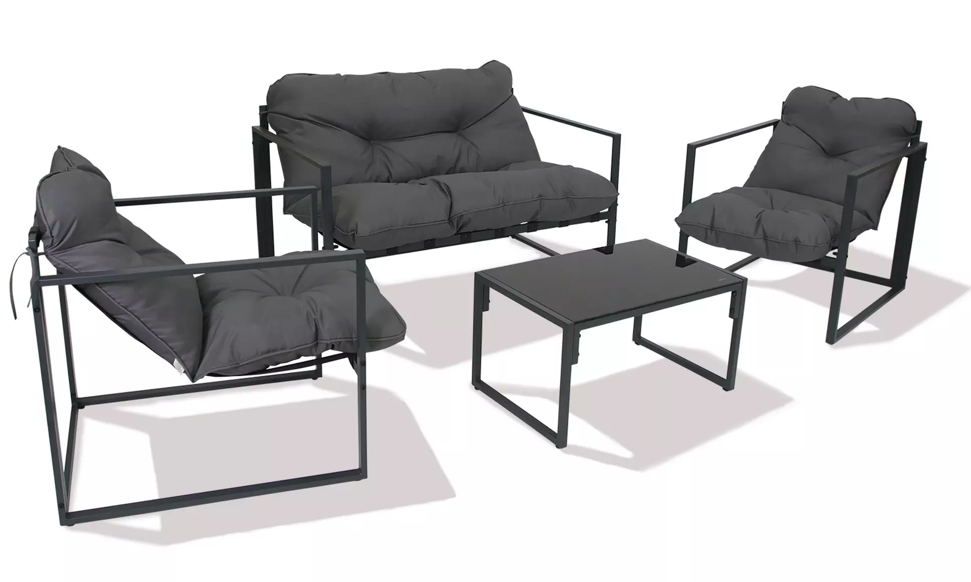 Solterra Outdoor Sofa Set with a Coffee Table