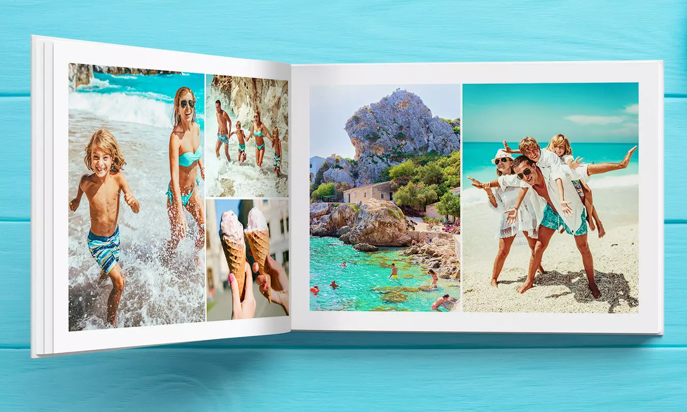 Hardcover-Fotobuch im A4-Format