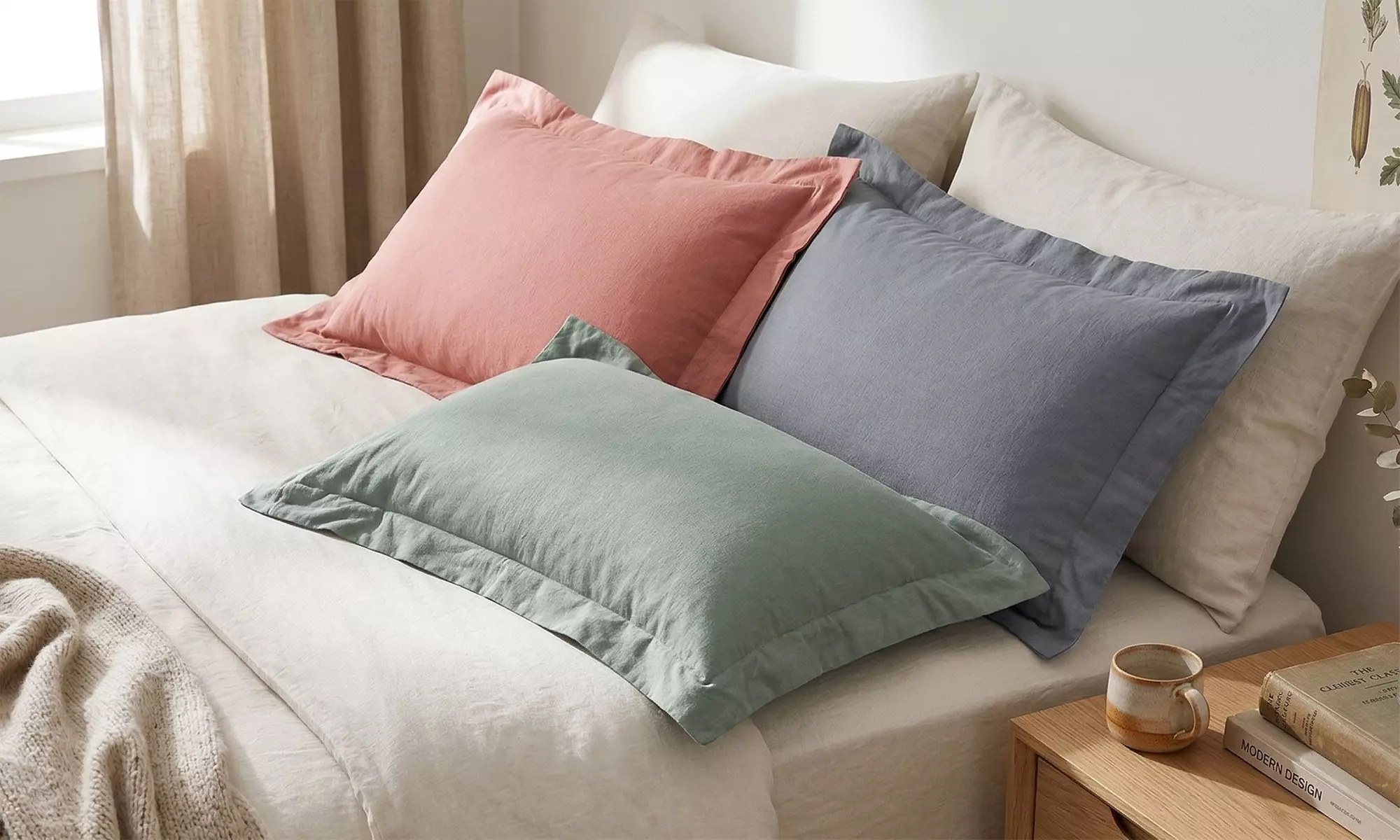 Pair of Cotton Oxford Pillowcases