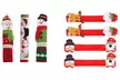 Christmas Fridge Door Handle Covers Set Protector Christmas Decorations - Second Medium