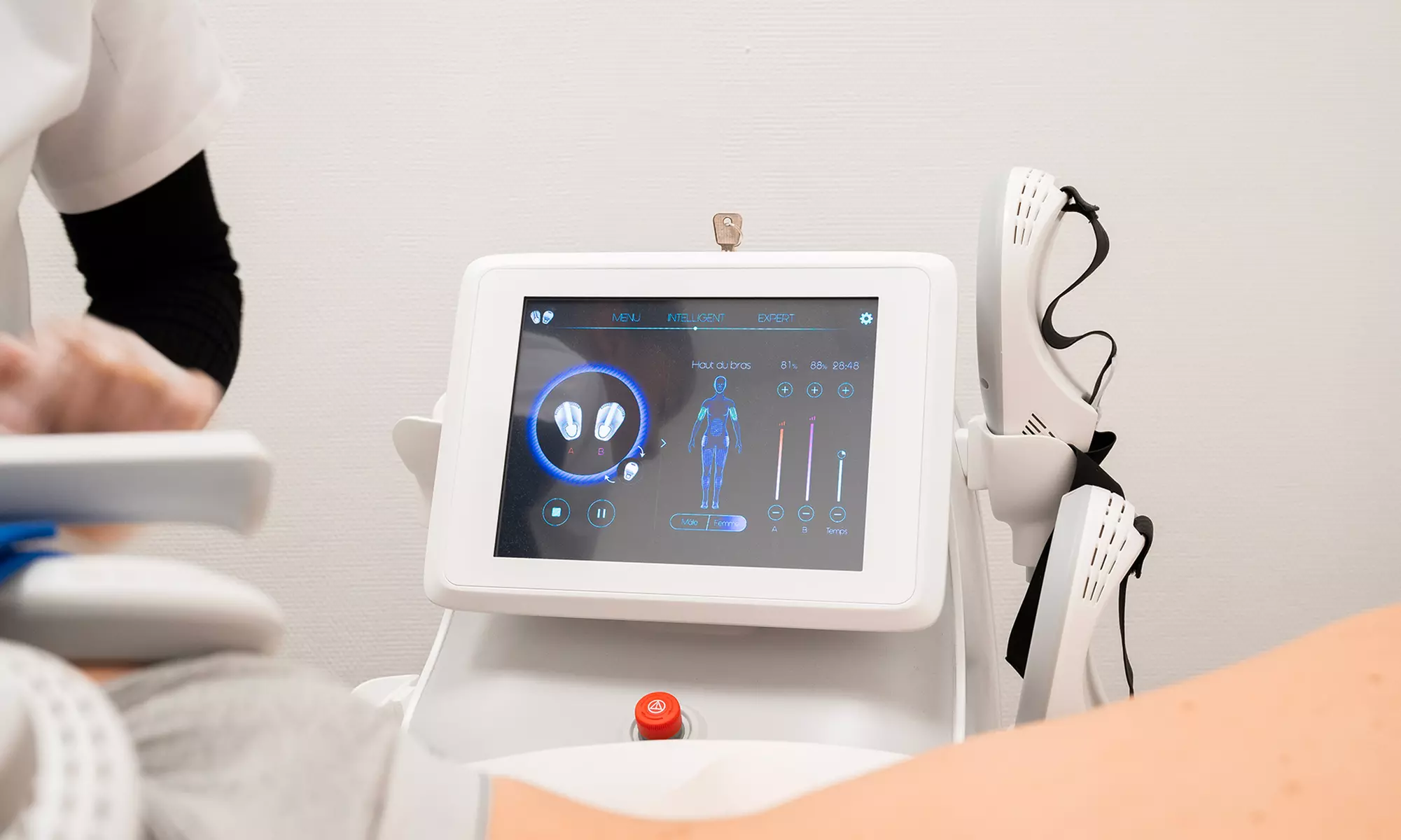 1 ou 2 séances de cryolipolyse de 45 à 60 min sur 1 ou 2 zones