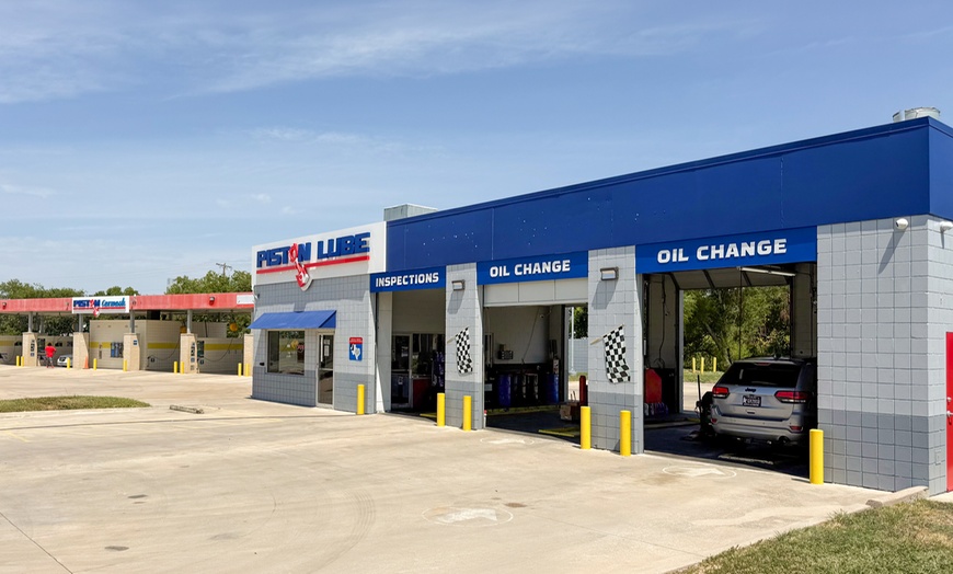 Image 2: Full Synthetic or Synthetic Blend Oil Change at Piston Lube Center 