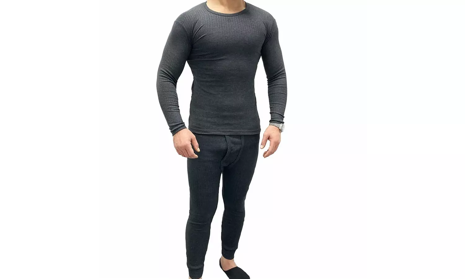 1 conjunto de ropa térmica, 2 pantalones o 2 tops para hombres - Primary Image