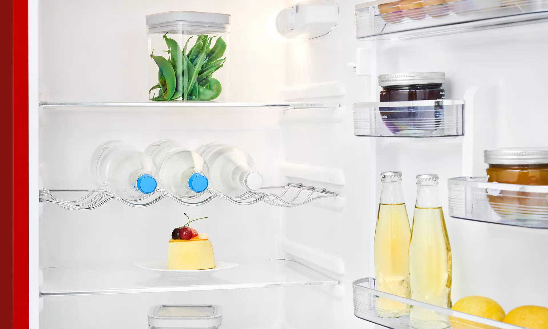 Réfrigérateur et congélateur style rétro Bomann 208 L