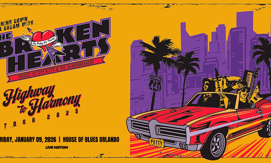 Image 1: The Broken Hearts - Tom Petty Tribute - Up to 50% Off